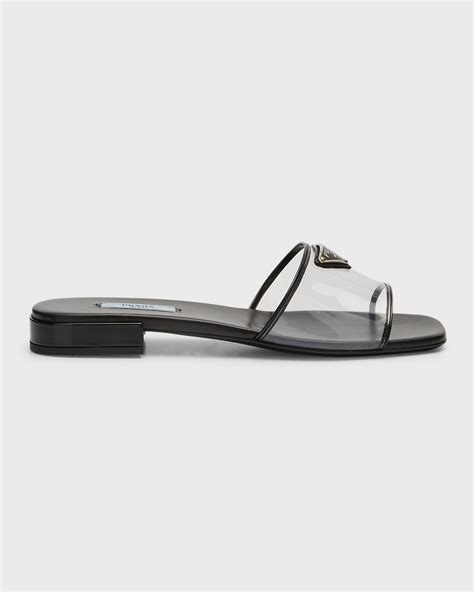 prada sandalet|prada transparent sandals.